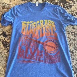 Bluegrass Music Festival Prescott Arizona Women Soft Tee - Size Small